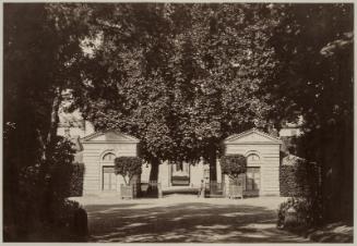 Entrance to the Chateau de Bagatelle, Paris