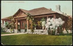 11 -- A CALIFORNIA LOG CABIN HOME.