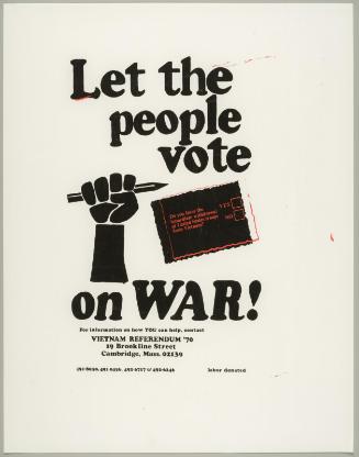 Let The People Vote On War!