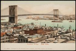 Brooklyn Bridge.  New York.