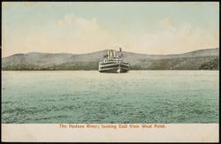 The Hudson River; looking East from West Point.