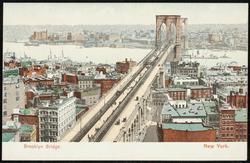 Brooklyn Bridge.  New York.