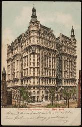 Ansonia Appartement Hotel.  New York.