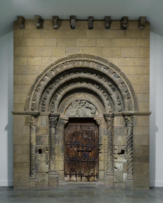 Portal facade and sculptural elements