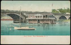 Boat House.  New Brunswick, N.J.
