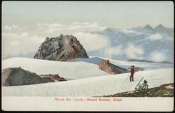 Above the Clouds; Mount Rainier, Wash.