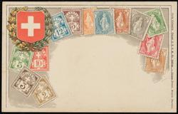 Stamps of Switzerland.