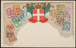 Stamps of Italy.