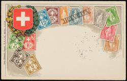 Stamps of Switzerland.