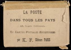 LA POSTE DANS TOUS LES PAYS
48, Sujets Différents
EN CARTES POSTALES ARTISTIQUES
