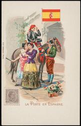 LA POSTE EN ESPAGNE.