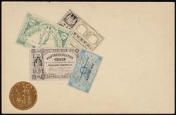 Currency from Denmark. (DANMARK.)