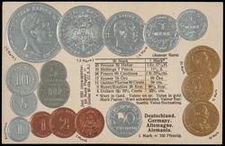 [Coinage of] Deutschland. Germany. Allemagne. Alemania.