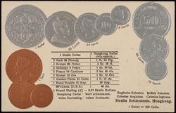 [Coinage of] Englische Kolonien. British Colonies. Colonies Anglaises. Colonias Inglesas. Straits Settlements. Hongkong.