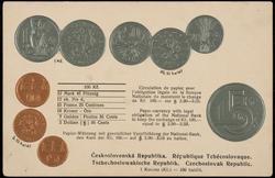[Coinage of] Ceskoslovenská Republika. République Tchécoslovaque. Tschechoslowakische Republik. Czechoslovak Republic.