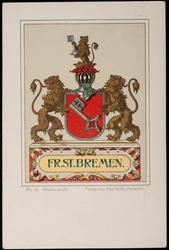 FR. ST. BREMEN. Coat of Arms