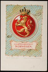 KÖNIGREICH NORWEGEN. Coat of Arms