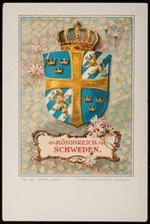 KÖNIGREICH SCHWEDEN. Coat of Arms