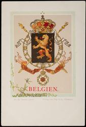 BELGIEN. Coat of Arms