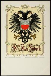 Freie Stadt Lübeck. Coat of Arms
