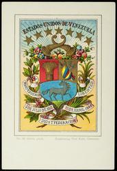 ESTADOS UNIDOS DE VENEZUELA Coat of Arms