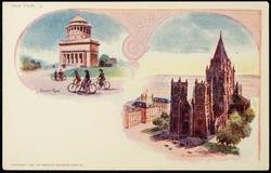 New York. 3. 
GRANT'S TOMB - ST. JOHN'S CATHEDRAL
