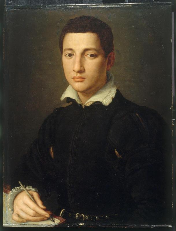 Portrait of a Young Man Writing