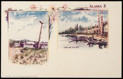 ALASKA 8. 
FORT WRANGELL - KASA-AN VILLAGE