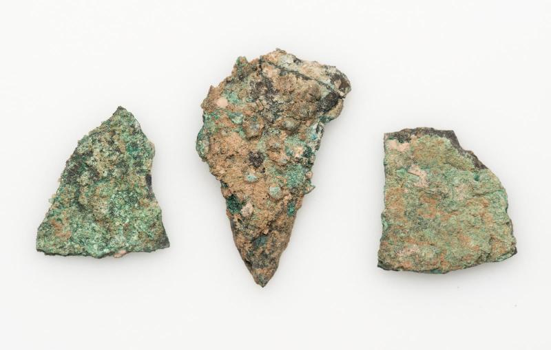 Fragments of bronze