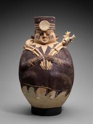 Hunter effigy vessel