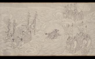 Daoist Deity of Water and his retinue