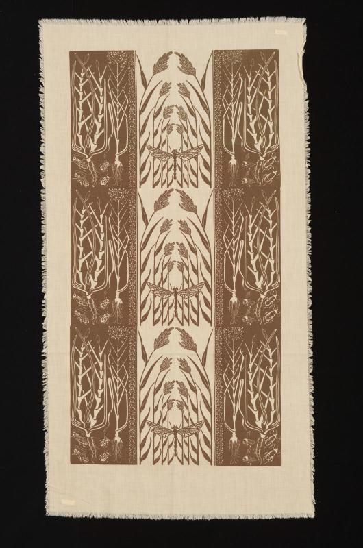 Length of Fabric: "Leaves of Grass"