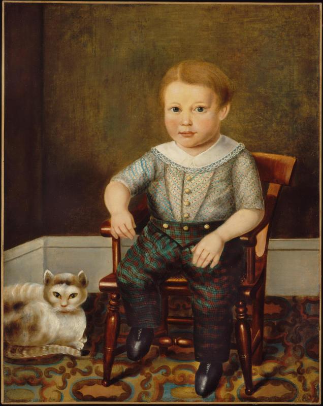 Boy with a Cat