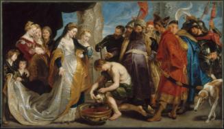 Head of Cyrus Brought to Queen Tomyris