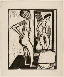 Girl before a Mirror (Mädchen vor dem Spiegel)