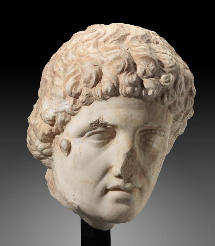 Old woman from a grave stele