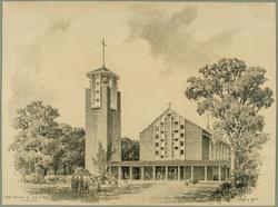 Design for a church (St. Mark's)