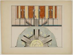 Study for a stage and performing area