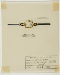 Design for a woman's wristwatch