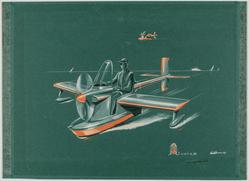 Design for a one-person Minaire seaplane