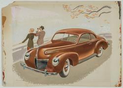 Mercury Two Door Coupe: Model Year 1939