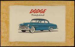Dodge Regent Two Door Sedan: Model Year 1954