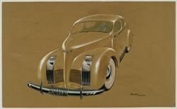 Design for a two-door sedan