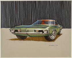 Design for a two-door car