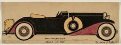 Design for a car, Wells Straight Eight Model 1-49