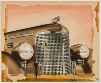 Cadillac Series 65 (Custom V8) and Series 75 (Fleetwood) Egg Crate Front Grill Design: Model Year 1938