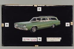 Dodge Coronet 440 Four Door Station Wagon with Roof Rack: Model Year 1969