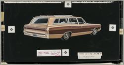 Dodge Coronet 500 Four Door Wood Side Station Wagon: Model Year 1969