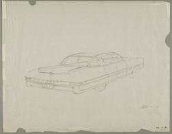 Design for a Clipper, a two-door sedan