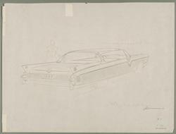 Design for a 1957 Hudson Matador car
